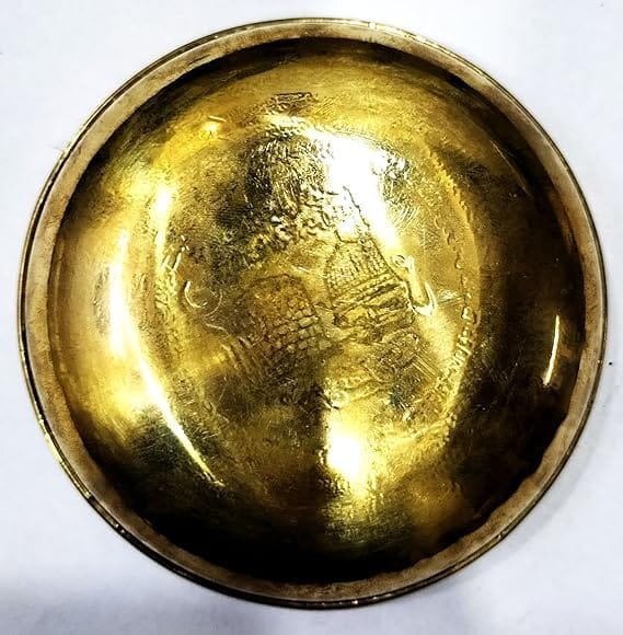 ZEN IMPEX Islamic Brass Bowl barkati/karamati Pyali Written Surah Yaseen Shareef for Every Disease/Sickness/illnes with taweezs/All Fever/Headache etc - Image 9