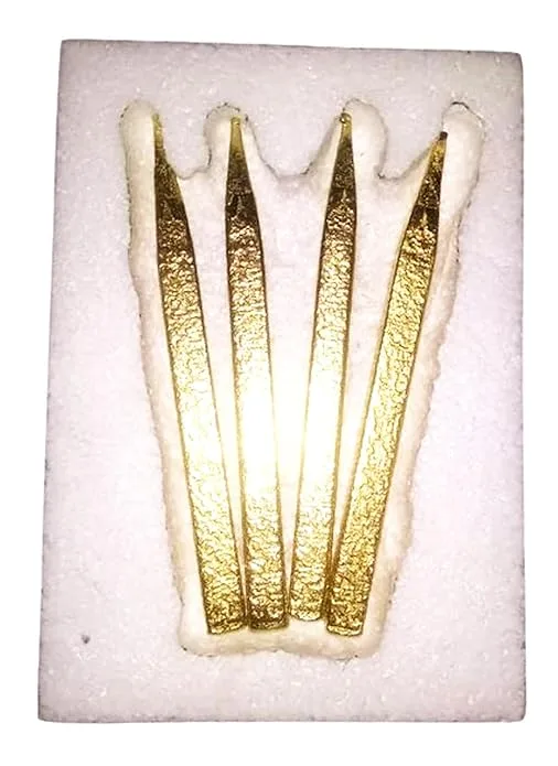 ZEN IMPEX premium Sulemani Hifazati Keelen (Ghar Ki Bandish) Golden 4.5 inch - Image 8