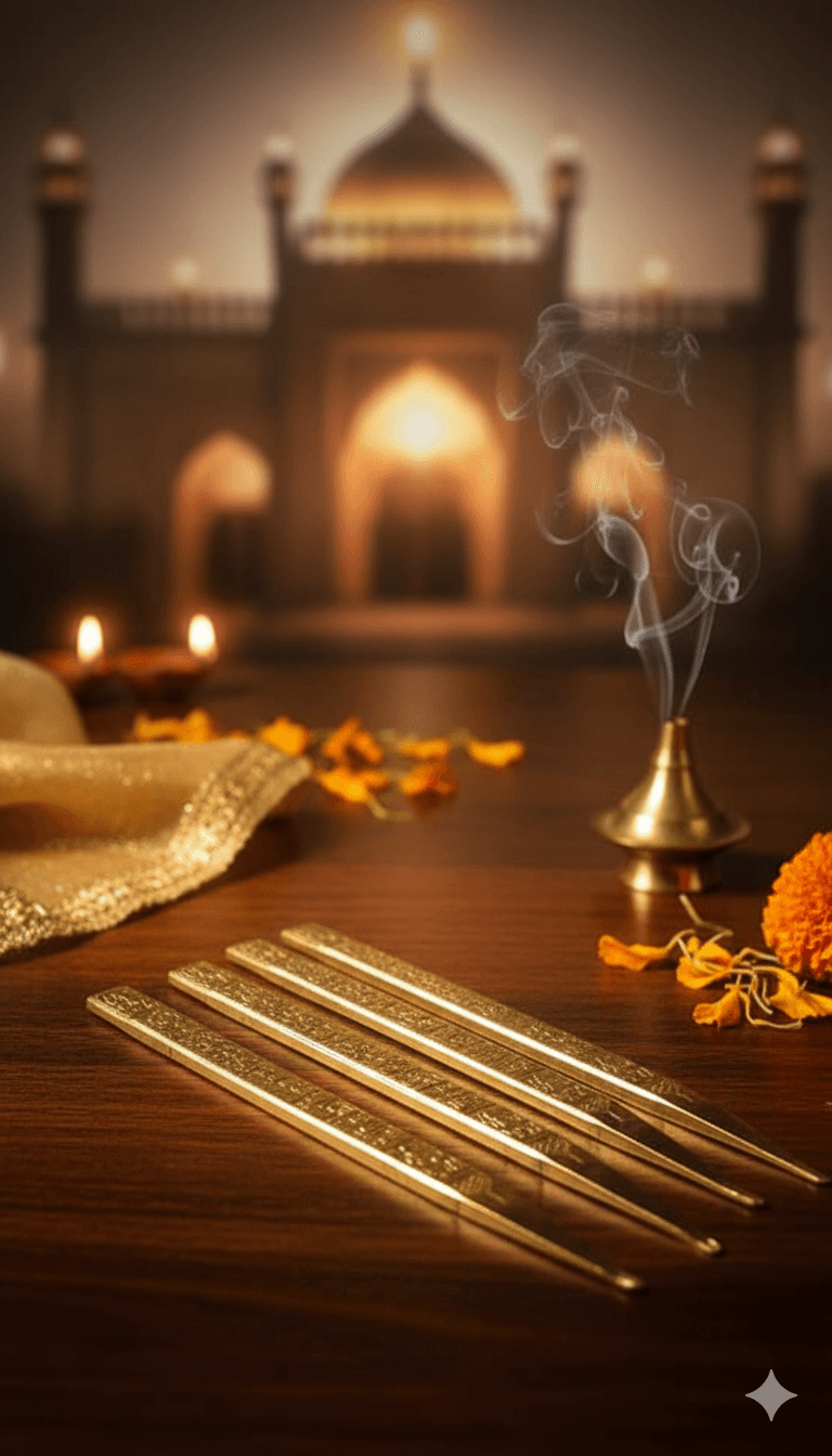 ZEN IMPEX premium Sulemani Hifazati Keelen (Ghar Ki Bandish) Golden - Image 6