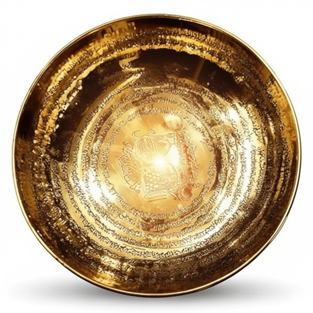 ZEN IMPEX Islamic Brass Bowl barkati/karamati Pyali Written Surah Yaseen Shareef for Every Disease/Sickness/illnes with taweezs/All Fever/Headache etc - Image 8