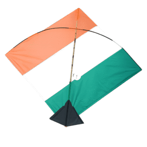 Zen IMPEX Tiranga Kites ||ADDHI || Paper Kite || Kites for Flying in Sky || patang Large Size || (Multicolour) (Pack of 20)